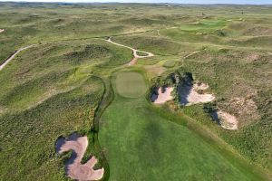 Sand Hills 1st Green Aerial